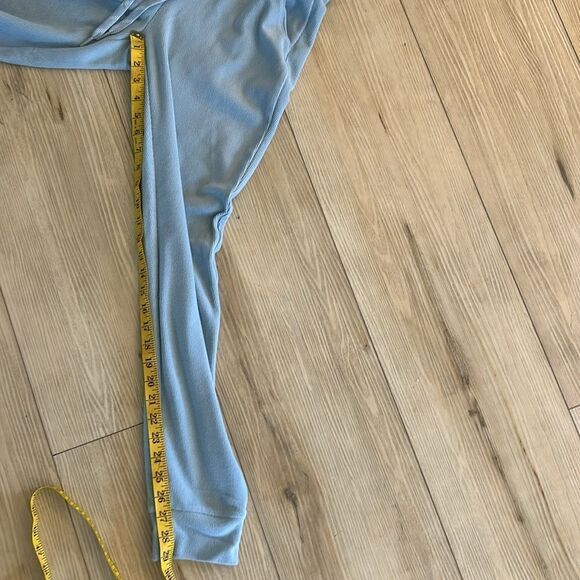 Andrew Marc NY Drawstring Soft Ribbed Active Pants Joggers, Blue,Small, NWT - Picture 8 of 8